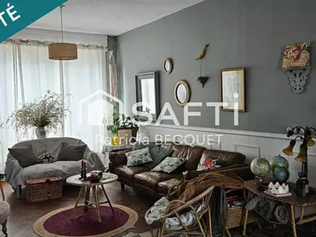 Lomme 59160 Achat / Vente maison 5 pièces t5 terrasse