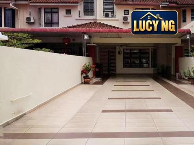 Long Car Porch Double Storey Terrace House Taman Idaman