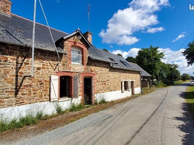 Longère à rénover 110m2 4 pièces 2 chambres Guipry Messac