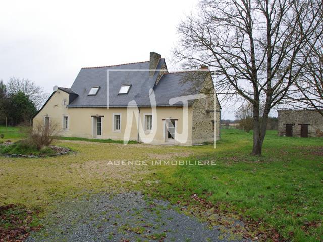 Longère à vendre à Segre en anjou bleu 3 chambres grand jard. 127m² Verrières en Anjou