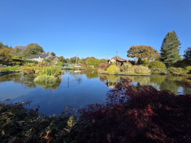 LONGERE DE CARACTERE AVEC ETANG PRIVE ET CALME ABSOLU Ste BRIGITTE 56 BRETAGNE