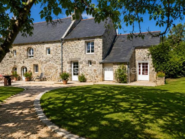 Longère de charme du XVIIᵉ siècle – Parc arboré, sans vis à vis
