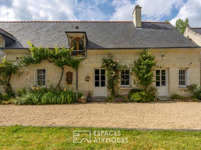 Longère de charme et ses dépendances au bord de Loire