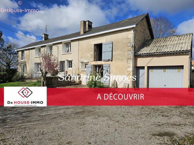 Longère de 151 m2 6 Pièces Terrain 3000 m2