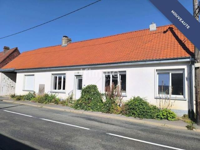 longère de 189m2 avec porche, garage, sur un terrain arboré de 4