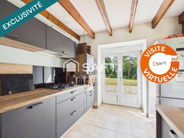 Longère en campagne, plain pied 4 chambres, 3599m2 94m² Le cloître saint thégonnec