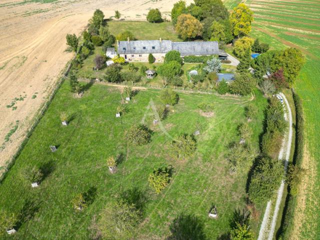 Longère en pierre St Denis D Anjou 8 pièce s 250 m2
