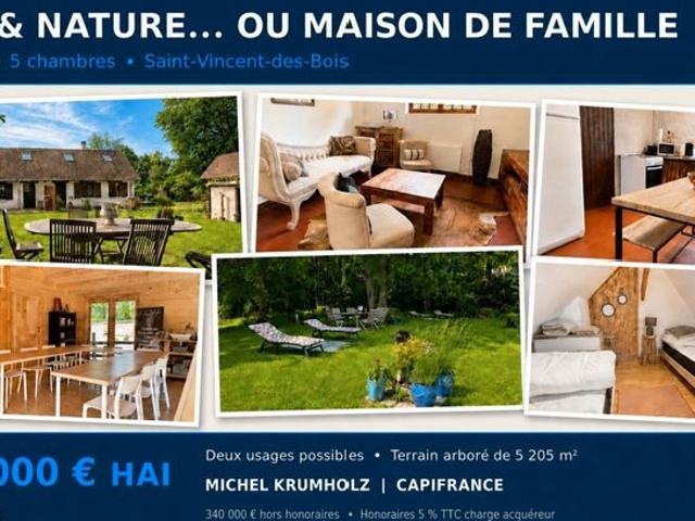 Longère 7 pièces 110 m²