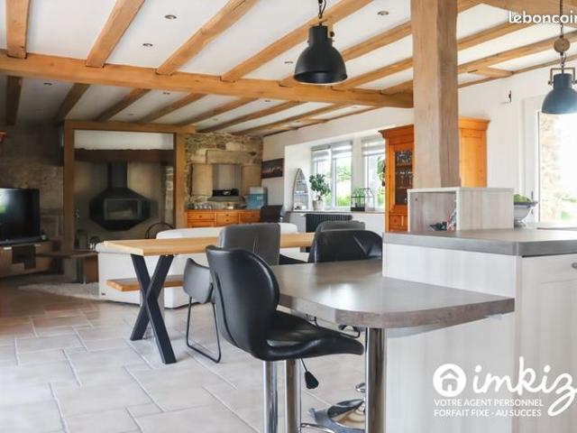Longère+gîte rénovés–Rentabilité Proche Roscoff