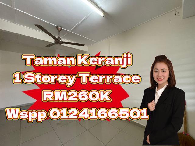 Look New 1 Storey Terrace At Taman Keranji Alor Setar FOR SALE