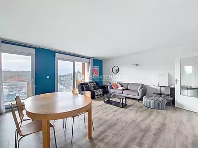 Loos 59120 Achat / Vente appartement 4 pièces t4 au dernier étage