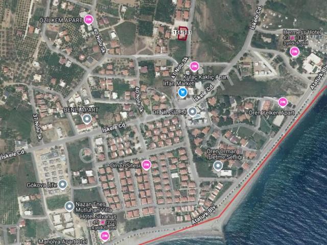 Lobby Fortis'ten Milas, Ören'de Satılık Yazlıklar