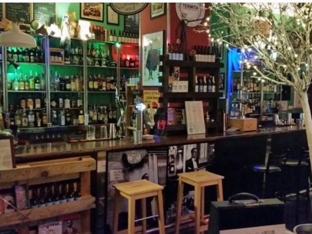 Local acondicionado como bar