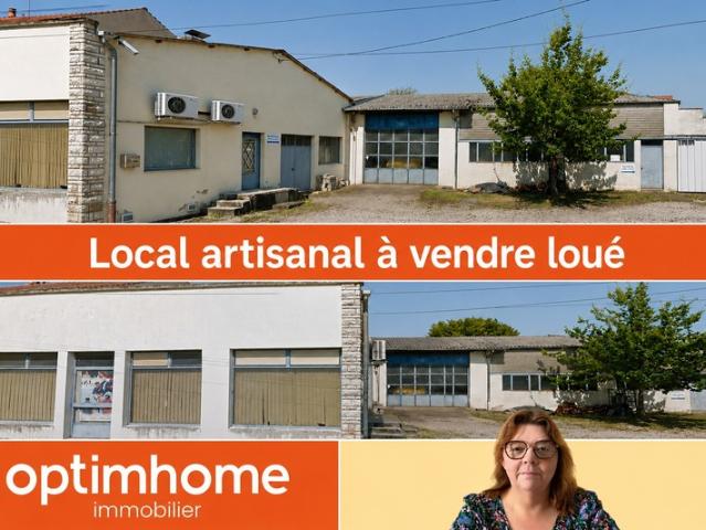 LOCAL ARTISANAL VENDU LOUÉ – INVESTISSEMENT LOCATIF – LAMARCHE SUR SAÔNE