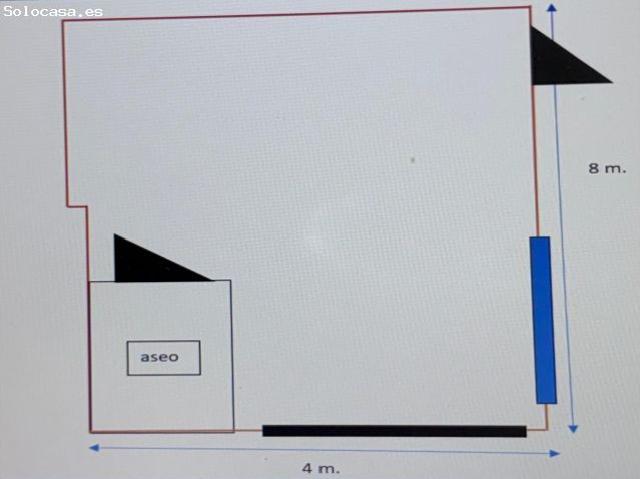LOCAL COMERCIAL EN ALQUILER DE 32 M2 CENTRO DE DOS HERMANAS ECONÓMICO