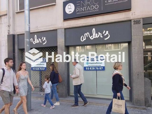 Local comercial en alquiler en calle De Balmes, Barcelona, de 156 m² 2 habitaciones por 1.800