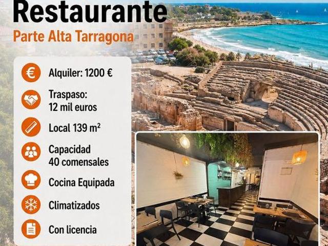 Local comercial en alquiler en calle De la Nau, Tarragona, de 139 m² 3 habitaciones por 1.200