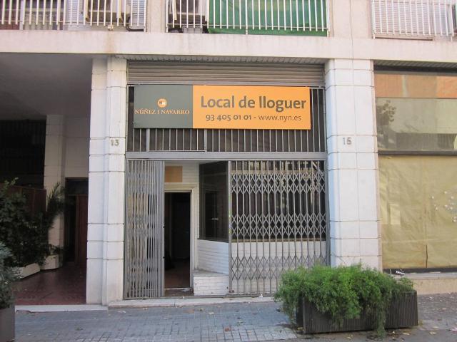 Local comercial en Alquiler en Sagrada Família