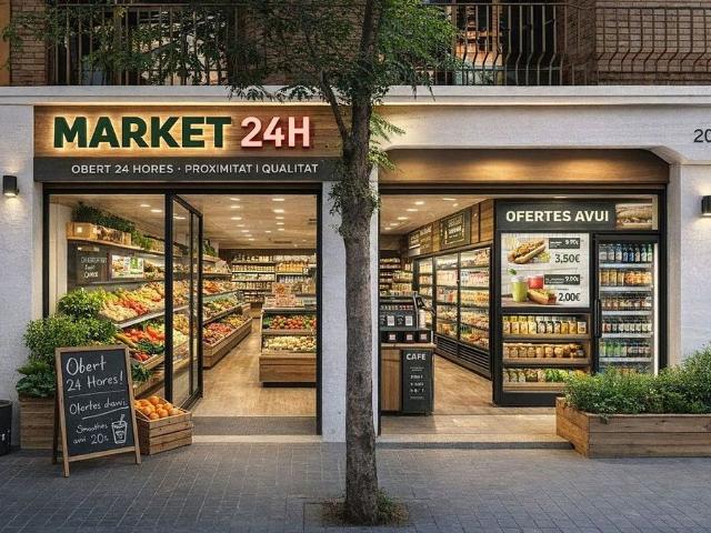 Local comercial en venta en calle De Baldomer Solà, Badalona, de 231 m² 1 habitación por 345.000