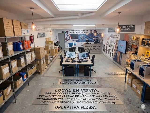 Local comercial en venta en calle De França, Barcelona, de 265 m² 5 habitaciones por 210.000