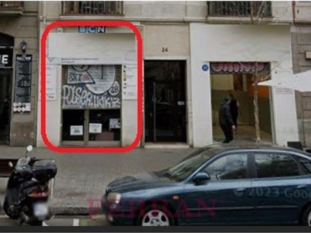 Local comercial en venta en calle Del Comte D'urgell, Barcelona, de 232 m² 2 habitaciones por 460.000