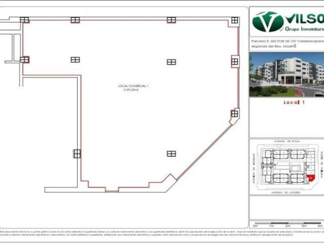 Local comercial en venta en Arganda del Rey, PARQUE EUROPA HOSPITAL