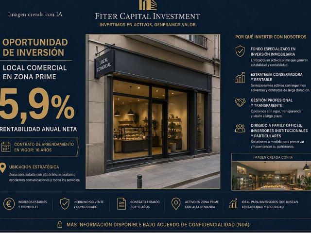 Local comercial en venta en Barcelona, de 45 m² 1 habitación por 240.000
