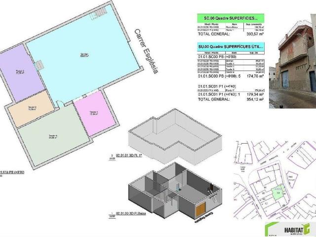Local comercial en venta en Bellpuig, de 271 m² por 95.000