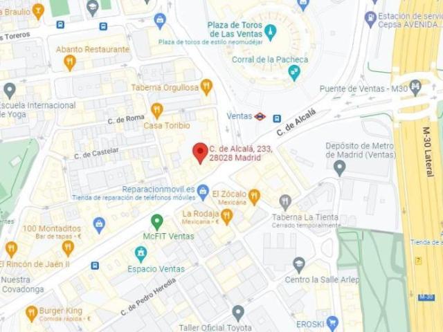 Local comercial en venta en Madrid, Calle de Alcalá, 28027