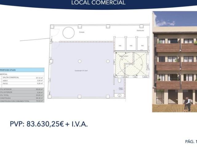 Local comercial en venta Huelva