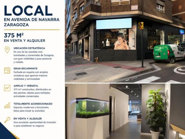 Local comercial en venta Zaragoza