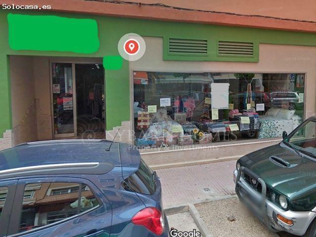 LOCAL COMERCIAL MUY CERCA A PLAZA PARIS EN CASCO URBANO DENIA