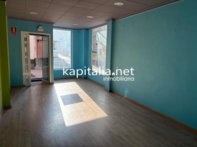 LOCAL COMERCIAL Y RESIDENCIAL A LA VENTA EN XATIVA