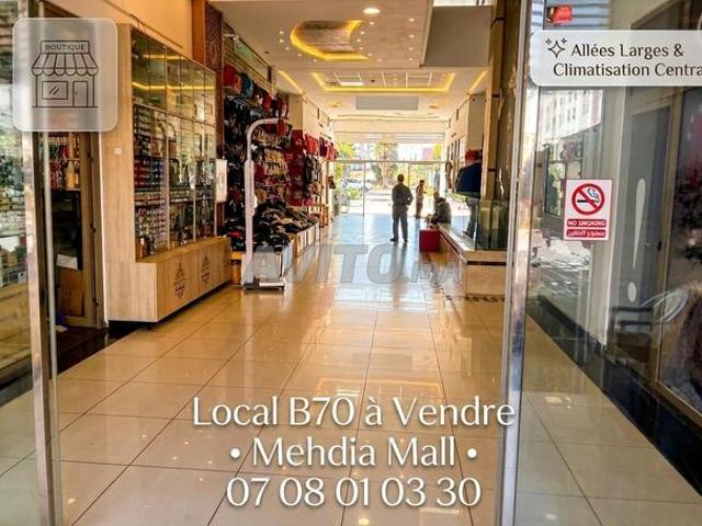 Local Commercial Mehdia Mall à vendre