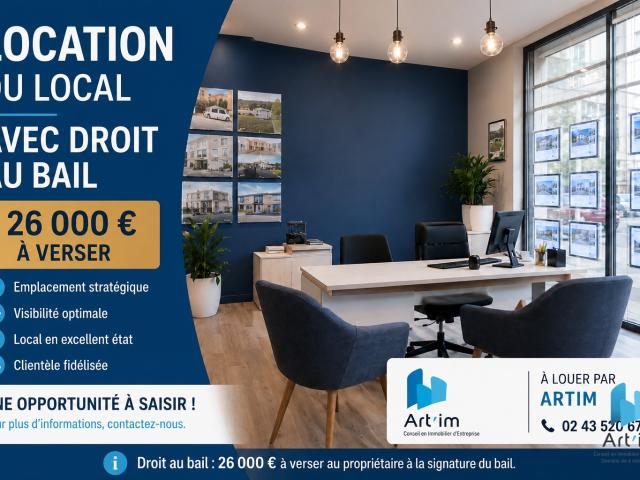 Local commercial à louer — Quartier Chasse Royale, Le Mans