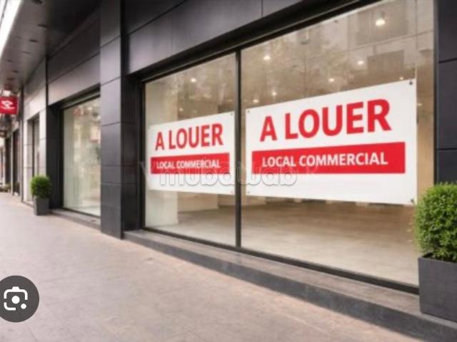 Local commercial à louer, Résidence les orchidees av Hachimi filali