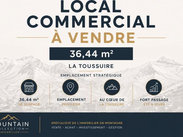 Local Commercial A Vendre / La Toussuire 36m² Fontcouverte la Toussuire La Toussuire