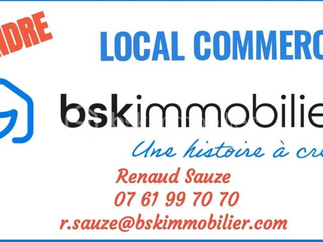 LOCAL COMMERCIAL À VENDRE – 66 m² – BELLE VISIBILITÉ