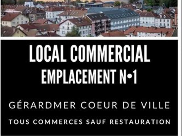 Local commercial d’exception au cœur de Gérardmer