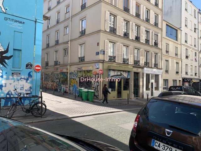 Local commercial de bureaux de 32m2/ Paris X proche canal