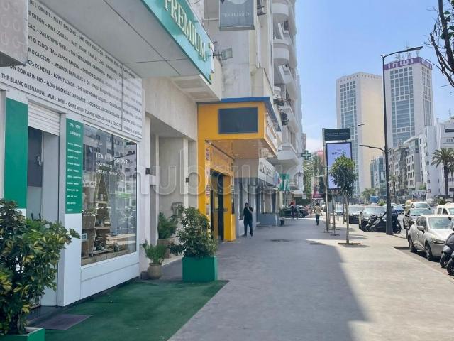 Local commercial en plein bd Zerktouni