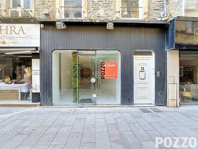 Local commercial hyper centre Cherbourg 34 m2