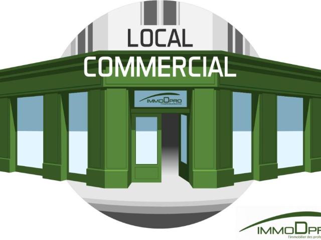 Local commercial 125 m² + cave 125 m² Grande Rue de Dieppe