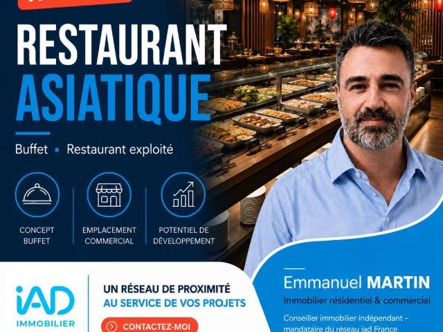 Local commercial 1 400 m²