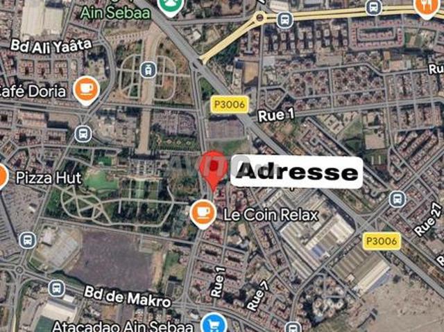 Local commercial 210 m² à vendre – Ain Sebaa