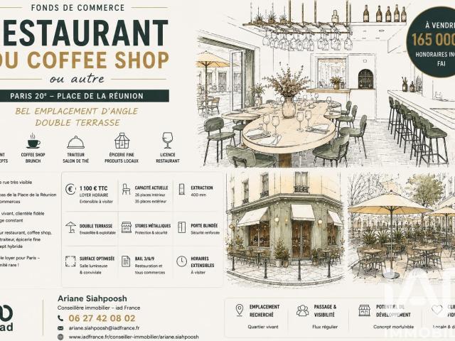 Local commercial 45 m²
