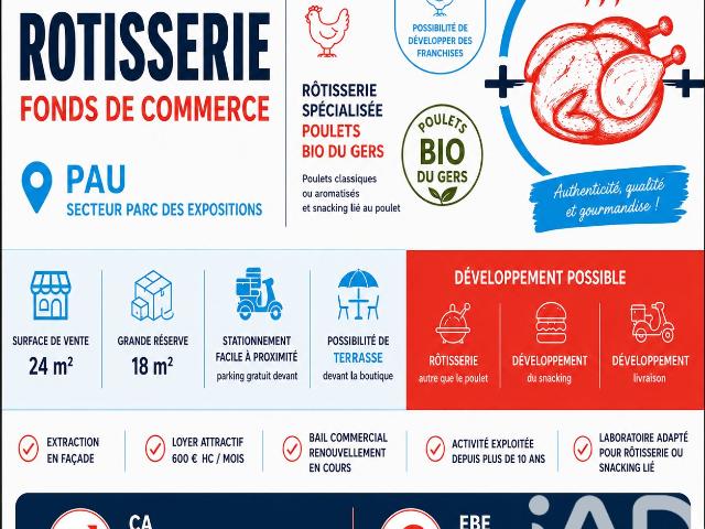 Local commercial 46 m²