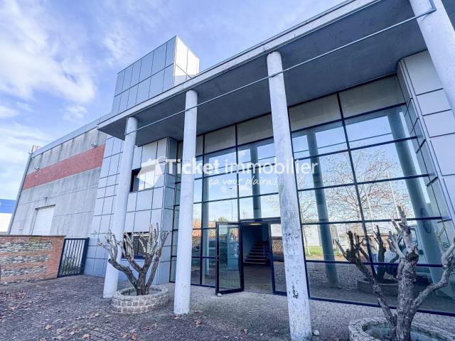 Local D’Activité / Bureaux 1 216,75 M² – Entrepôt + Bureaux. 1216m² Cugnaux