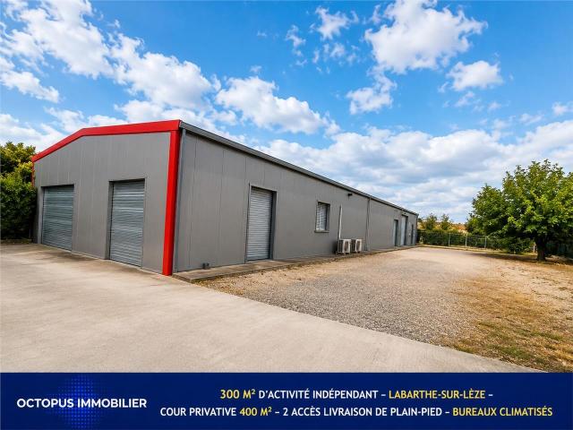 Local d'activité à louer Labarthe sur Lèze 2 accès livraison