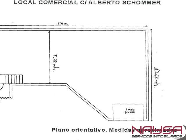 LOCAL EN ESQUINA EN ALBERTO SCHOMMER